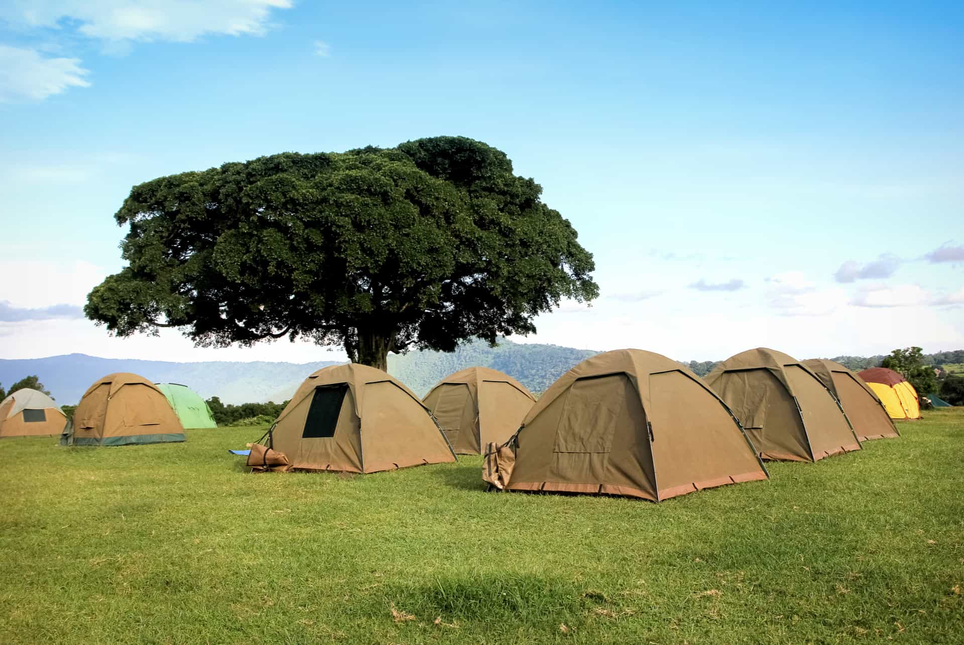 zona de acampada de ngorongoro