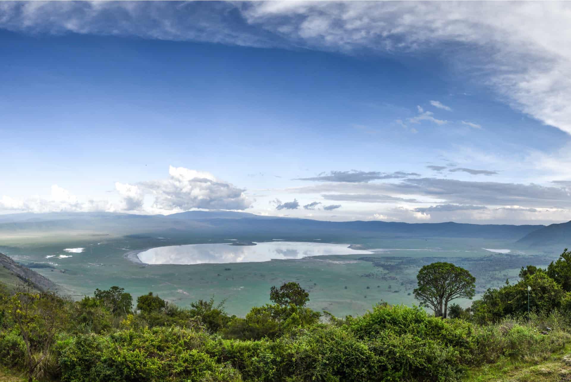 crater ngorongoro vista aerea
