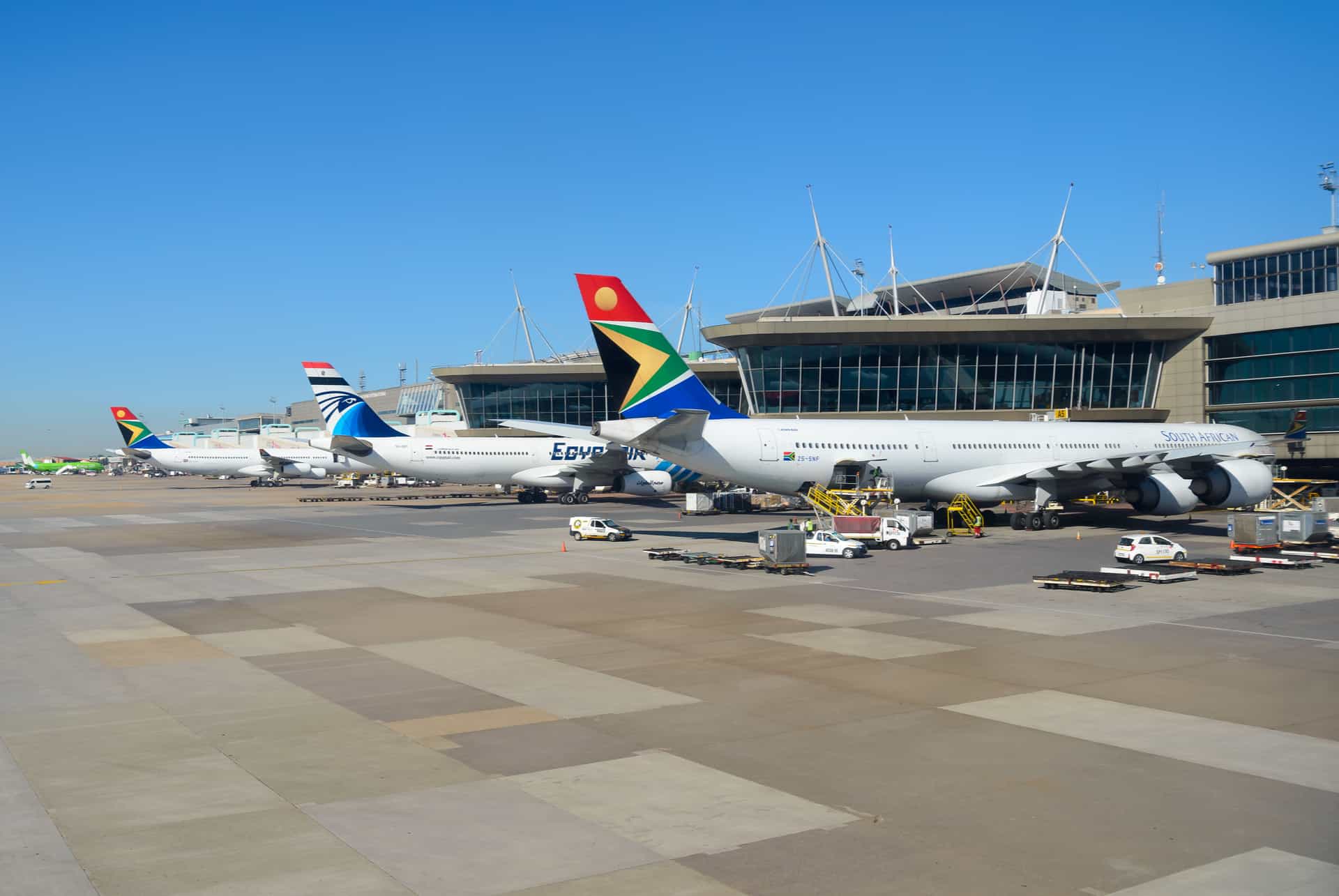 aeropuerto sudáfrica como llegar