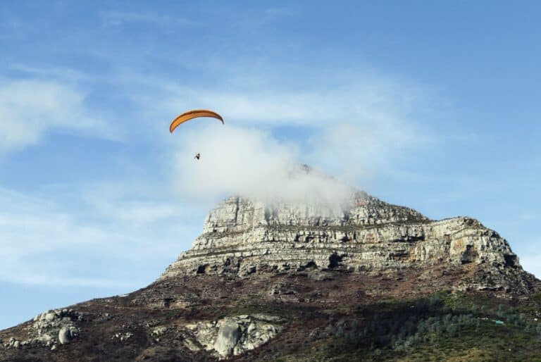 Vol en parapente au-dessus de Cape Town