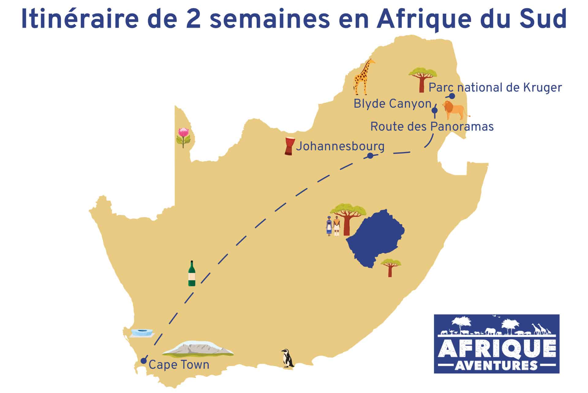 2 semaines afrique du sud