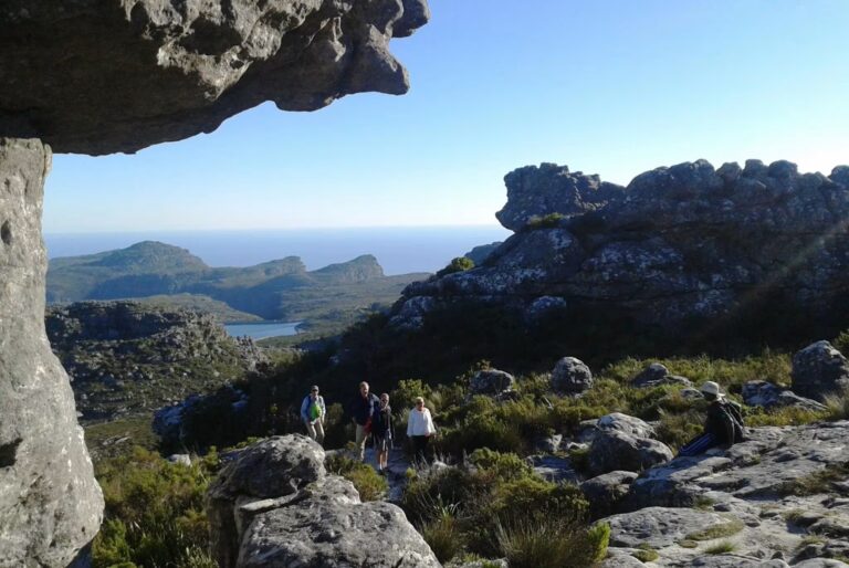 Randonnée à Table Mountain